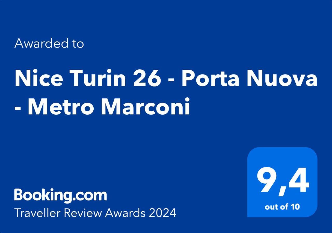 Nice Turin 26 - Porta Nuova - Metro Marconi Turim Exterior foto